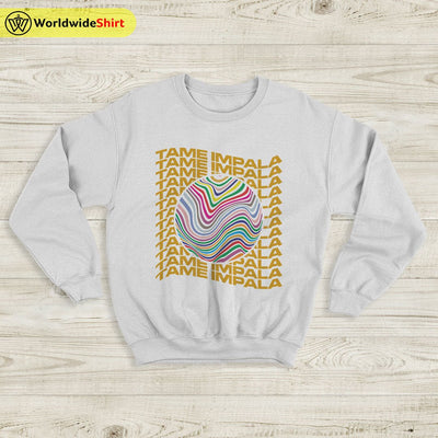 Tame Impala Sweatshirt Tame Impala Aesthetic Album Sweater Tame Impala Merch - WorldWideShirt