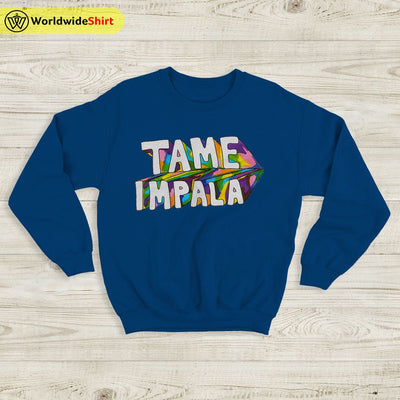 Tame Impala Sweatshirt Tame Impala Logo Sweater Tame Impala Crewneck - WorldWideShirt