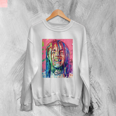 Tekashi 6ix9ine Graphic Sweatshirt 6ix9ine Sweater Rap Shirt GOOBA - WorldWideShirt