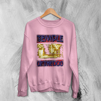 Temple Of The Dog Sweatshirt Album Art Sweater Rock Band Tee Grunge Fan - WorldWideShirt