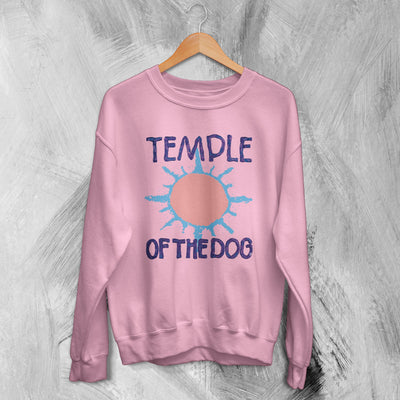 Temple Of The Dog Sweatshirt Logo Sun Sweater Surfing Tee Grunge Merch - WorldWideShirt