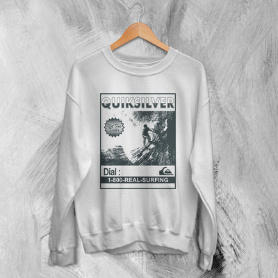 Temple Of The Dog Sweatshirt Quiksilver Sweater Surfing Tee Rock Band - WorldWideShirt