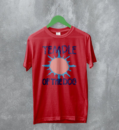 Temple Of The Dog T-Shirt Logo Sun Shirt Surfing Graphic Tee Grunge Merch - WorldWideShirt