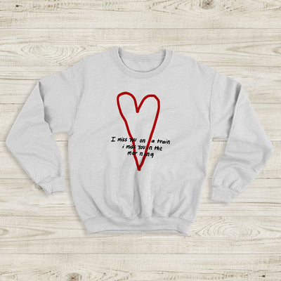 The 1975 Sweatshirt I Miss You On A Train Crewneck The 1975 Merch - WorldWideShirt