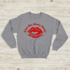 The 1975 Sweatshirt Kiss Me Matty Healy Crewneck The 1975 Merch - WorldWideShirt