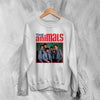 The Animals Sweatshirt Rock Band Shirt Eric Burdon 60s R&B Music Merch - White - WorldWideShirt
