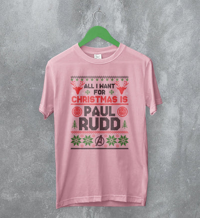 The Avengers Ugly Christmas T-Shirt Paul Rudd Shirt Gift For Christmas - WorldWideShirt