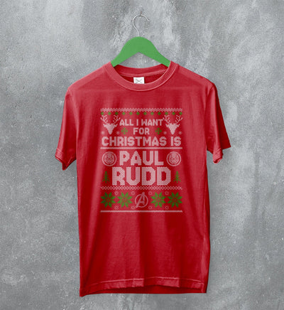 The Avengers Ugly Christmas T-Shirt Paul Rudd Shirt Gift For Christmas - WorldWideShirt