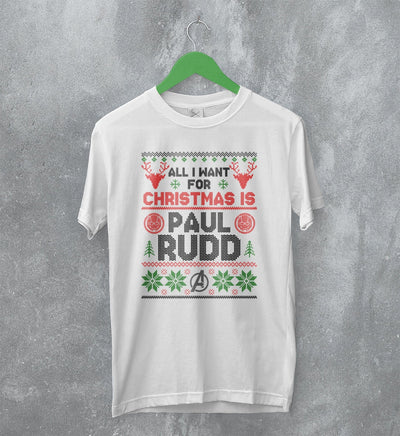 The Avengers Ugly Christmas T-Shirt Paul Rudd Shirt Gift For Christmas - WorldWideShirt