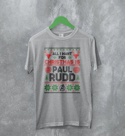 The Avengers Ugly Christmas T-Shirt Paul Rudd Shirt Gift For Christmas - WorldWideShirt