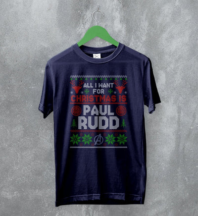 The Avengers Ugly Christmas T-Shirt Paul Rudd Shirt Gift For Christmas - WorldWideShirt