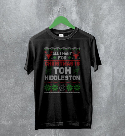 The Avengers Ugly Christmas T-Shirt Tom Hiddleston Shirt Gift For Christmas - WorldWideShirt