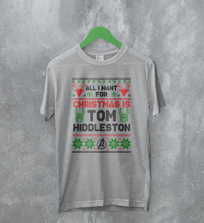 The Avengers Ugly Christmas T-Shirt Tom Hiddleston Shirt Gift For Christmas - WorldWideShirt