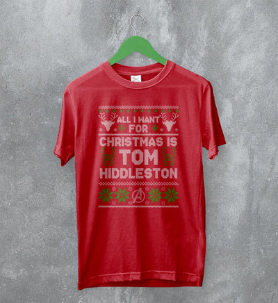 The Avengers Ugly Christmas T-Shirt Tom Hiddleston Shirt Gift For Christmas - WorldWideShirt