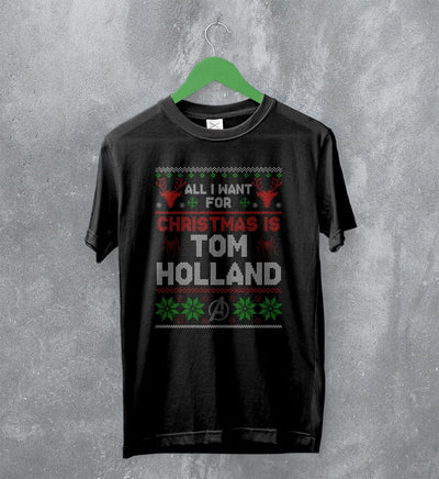 The Avengers Ugly Christmas T-Shirt Tom Holland Shirt Gift For Christmas - WorldWideShirt