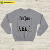 The Beatles Abbey Road Sweatshirt The Beatles Shirt Rock Band Shirt - WorldWideShirt