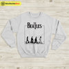 The Beatles Abbey Road Sweatshirt The Beatles Shirt Rock Band Shirt - WorldWideShirt