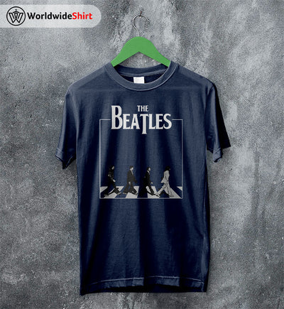 The Beatles Abbey Road T Shirt The Beatles Shirt Rock Band Shirt - WorldWideShirt