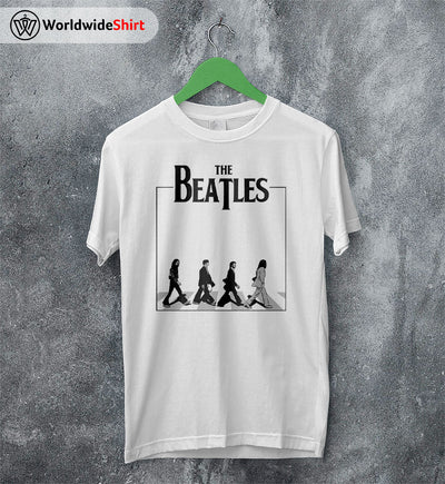 The Beatles Abbey Road T Shirt The Beatles Shirt Rock Band Shirt - WorldWideShirt