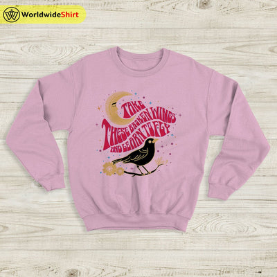 The Beatles Black Bird Lyrics Sweatshirt The Beatles Shirt Rock Band Shirt - WorldWideShirt