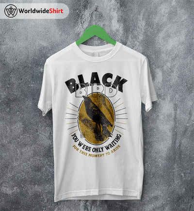 The Beatles Black Bird T Shirt The Beatles Shirt Rock Band Shirt - WorldWideShirt