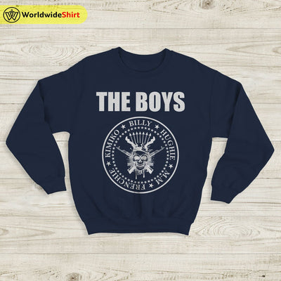 The Boys Member Logo Sweatshirt The Boys Shirt TV Show Shirt - WorldWideShirt