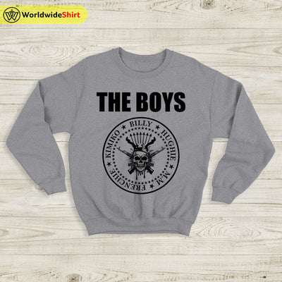 The Boys Member Logo Sweatshirt The Boys Shirt TV Show Shirt - WorldWideShirt