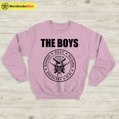 The Boys Member Logo Sweatshirt The Boys Shirt TV Show Shirt - WorldWideShirt