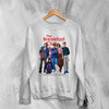 The Breakfast Club Sweatshirt Art Movie Poster Cewneck Comedy Drama Shirt - White - WorldWideShirt