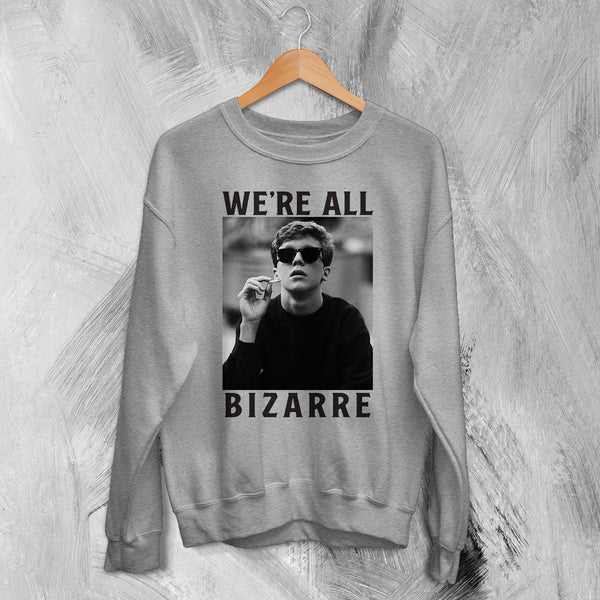 The Breakfast Club Sweatshirt We're All Bizarre Crewneck Emilio Estevez Movie Shirt - Sport Grey - WorldWideShirt