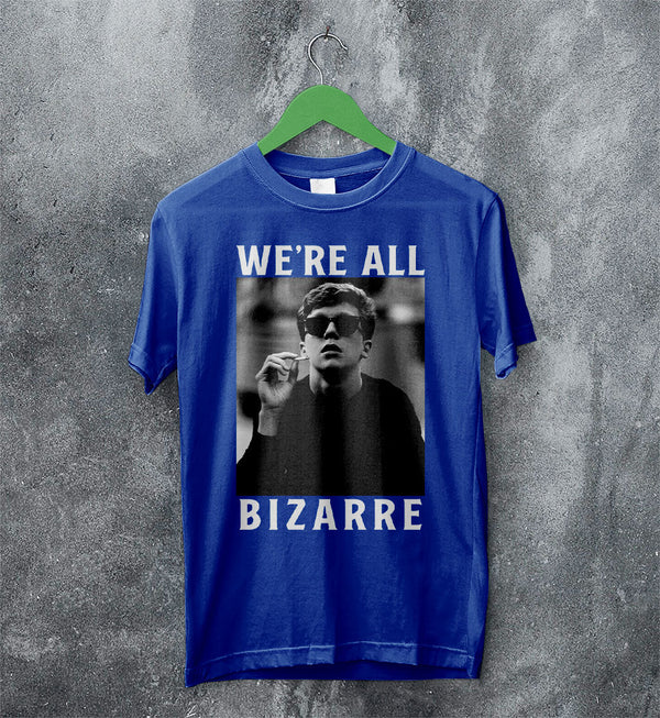 The Breakfast Club T-Shirt We're All Bizarre Shirt Emilio Estevez Movie Merch - Royal Blue - WorldWideShirt