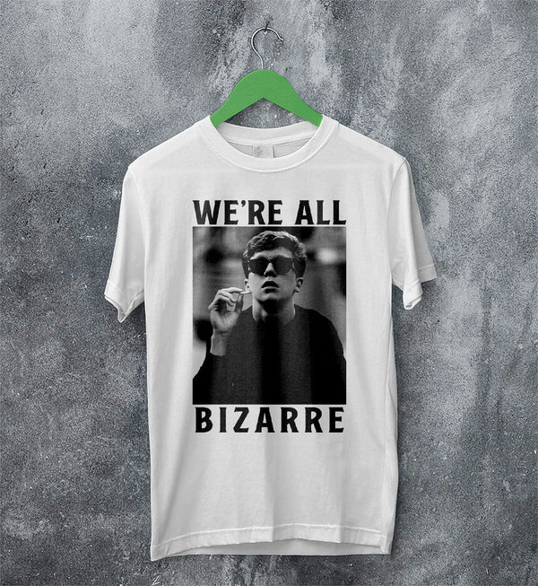 The Breakfast Club T-Shirt We're All Bizarre Shirt Emilio Estevez Movie Merch - White - WorldWideShirt