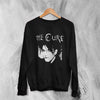 The Cure Shirt Robert Smith Sweater Vintage Goth Rock Graphic Sweatshirt - WorldWideShirt