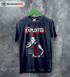 The Exploited Tour 90's Vintage T Shirt The Exploited Shirt Music Shirt - WorldWideShirt