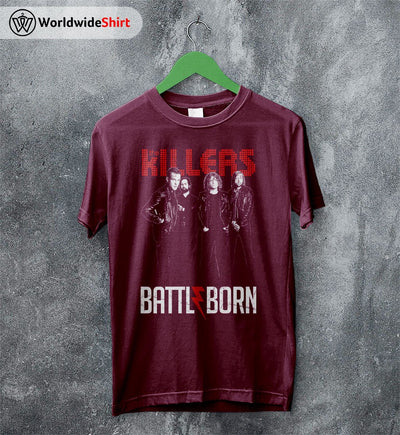 The Killers Band Battle Born T Shirt The Killers Shirt Band Shirt - WorldWideShirt