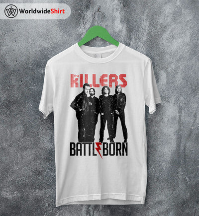 The Killers Band Battle Born T Shirt The Killers Shirt Band Shirt - WorldWideShirt