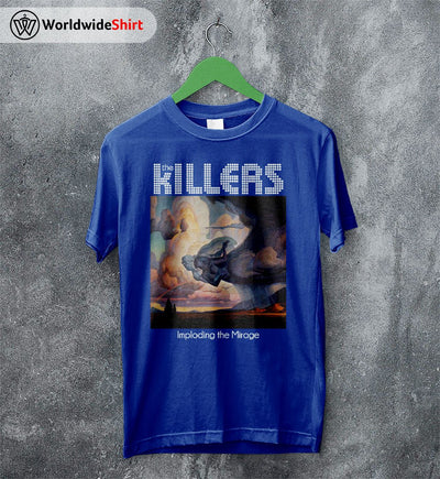 The Killers Band Imploding the Mirage T Shirt The Killers Shirt Band Shirt - WorldWideShirt