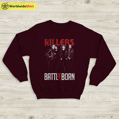 The Killers Battle Born Sweatshirt The Killers Shirt Band Shirt - WorldWideShirt