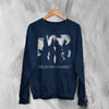 The Sisters of Mercy Concert Sweatshirt Tour Sisters of Mercy Shirt Punk Rock Crewneck - Navy Blue - WorldWideShirt