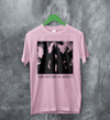 The Sisters of Mercy Concert T-Shirt Tour Sisters of Mercy Shirt Punk Rock Tee - Light Pink - WorldWideShirt