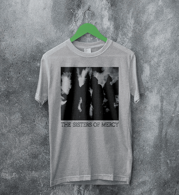 The Sisters of Mercy Concert T-Shirt Tour Sisters of Mercy Shirt Punk Rock Tee - Sport Grey - WorldWideShirt
