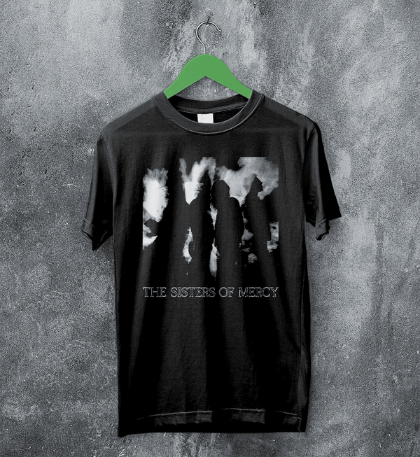 The Sisters of Mercy Concert T-Shirt Tour Sisters of Mercy Shirt Punk Rock Tee - Black - WorldWideShirt