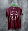 The Sisters of Mercy Logo T-Shirt Gothic Rock Sisters of Mercy Shirt Punk Tee - Red Maroon - WorldWideShirt