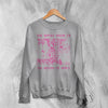 The Sisters of Mercy Sweatshirt The Reptile House Shirt Punk Rock Music Crewneck - Sport Grey - WorldWideShirt