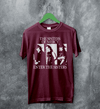 The Sisters of Mercy T-Shirt Gothic Enter The Sisters Shirt Punk Rock Tee - Red Maroon - WorldWideShirt