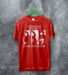 The Sisters of Mercy T-Shirt Gothic Enter The Sisters Shirt Punk Rock Tee - Red - WorldWideShirt