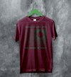 The Sisters of Mercy T-Shirt Temple of Love Shirt 90s Sisters of Mercy Tee - Red Maroon - WorldWideShirt
