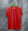 The Sisters of Mercy T-Shirt The Reptile House Shirt Punk Rock Music Tee - Red - WorldWideShirt