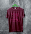 The Sisters of Mercy T-Shirt The Reptile House Shirt Punk Rock Music Tee - Red Maroon - WorldWideShirt