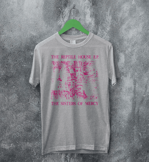 The Sisters of Mercy T-Shirt The Reptile House Shirt Punk Rock Music Tee - Sport Grey - WorldWideShirt